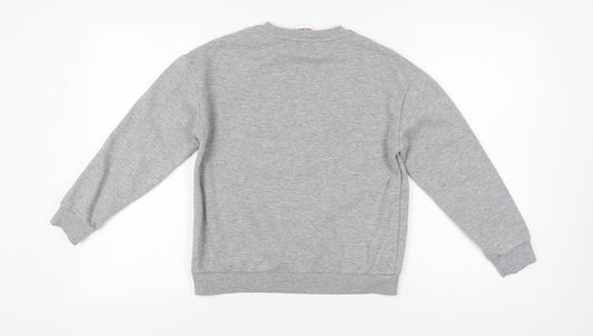 Marvel Boys Grey Superhero Sweatshirt 11-12Y Pullover
