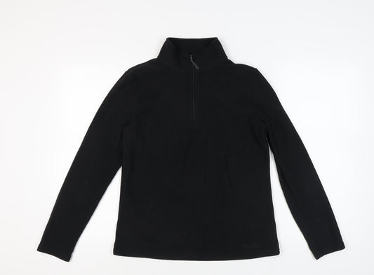Peter Storm Women's Black 1/2 Zip Sweatshirt Size 14