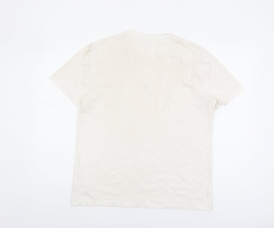 Polo Ralph Lauren Men's L White Slim Fit T-Shirt