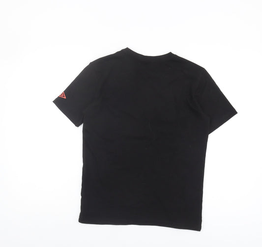 Umbro Unisex Black T-Shirt, Small, Casual Fit