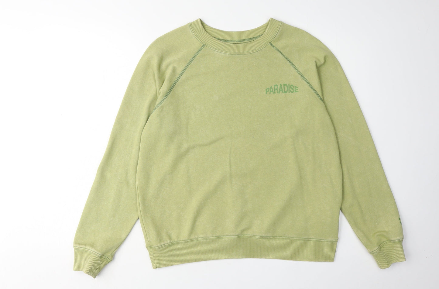 Billabong Green Pullover Sweatshirt, S, Unisex, Casual