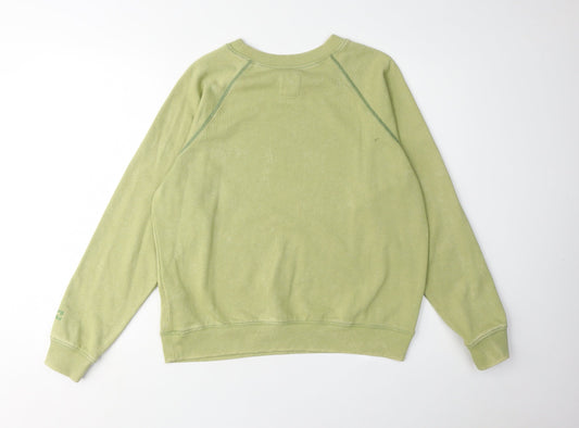 Billabong Green Pullover Sweatshirt, S, Unisex, Casual