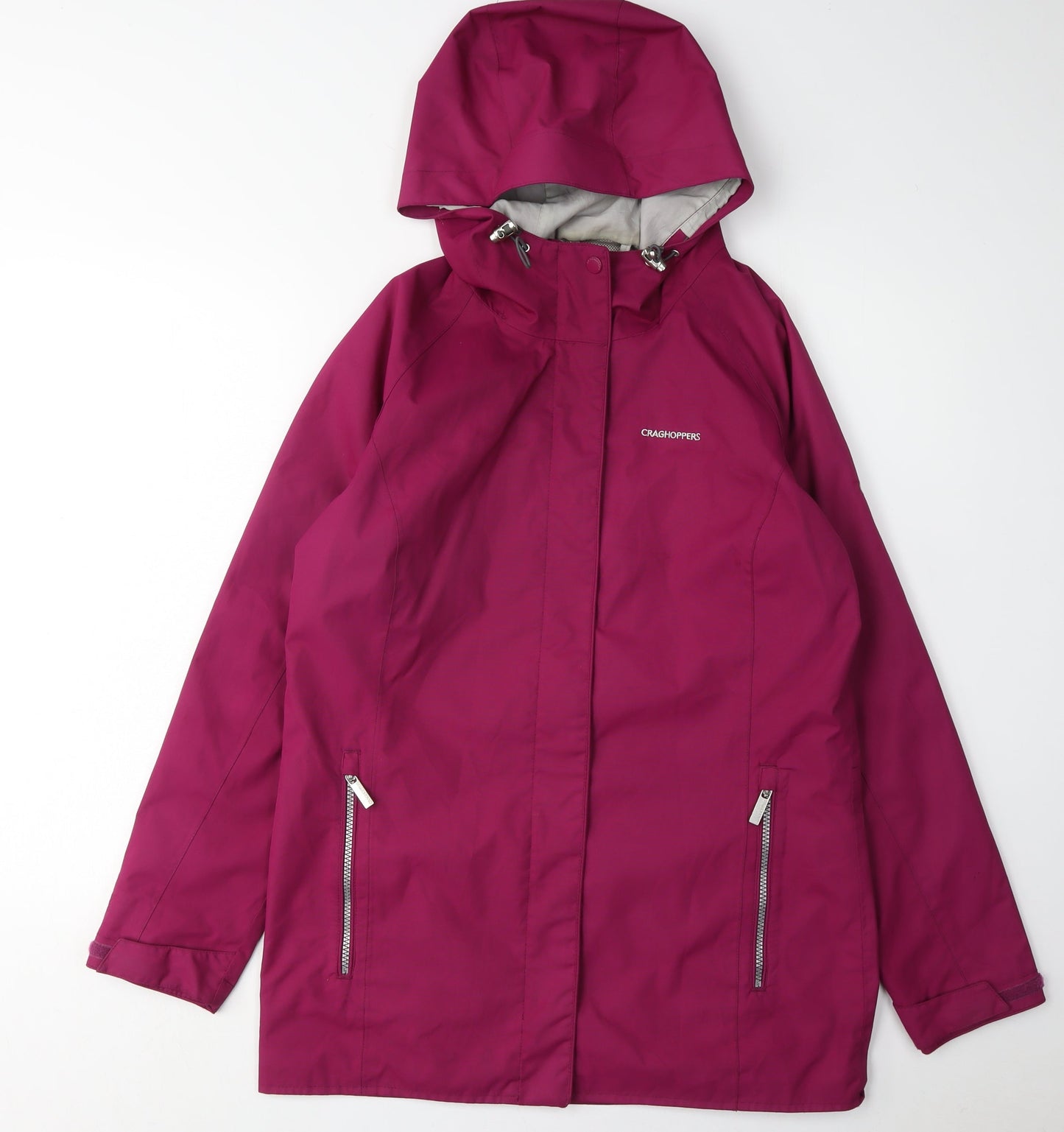 Craghoppers Women's Purple Waterproof Jacket Size 10