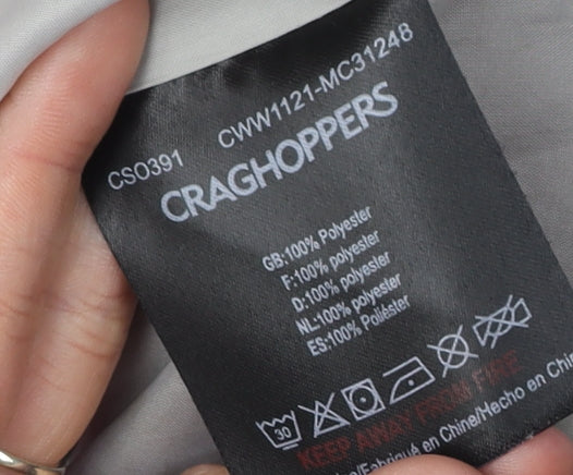 Craghoppers Women's Purple Waterproof Jacket Size 10