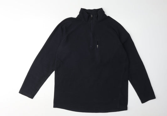 Peter Storm Men's Black S Fleece 1/4 Zip Outdoor