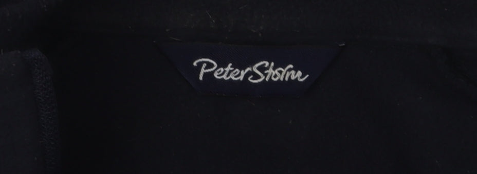 Peter Storm Men's Black S Fleece 1/4 Zip Outdoor
