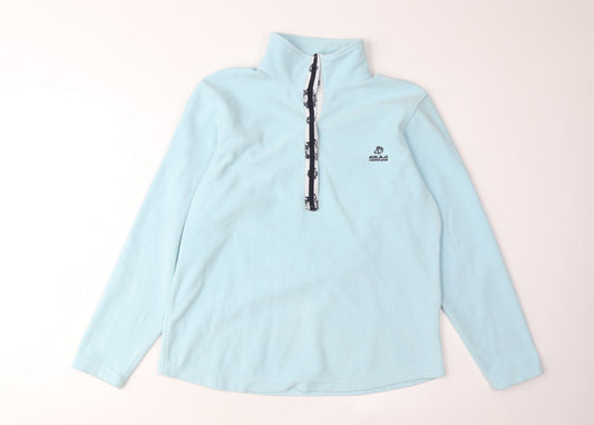 Craghoppers Women's Blue Fleece Sweatshirt Size 12