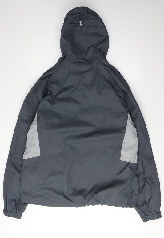 Trespass Men's Grey Windbreaker Jacket L