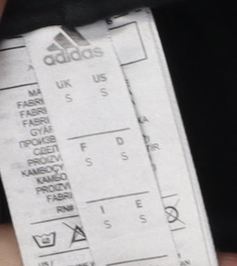 Adidas Men's Black Jogger Trousers - Size S