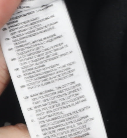 Adidas Men's Black Jogger Trousers - Size S