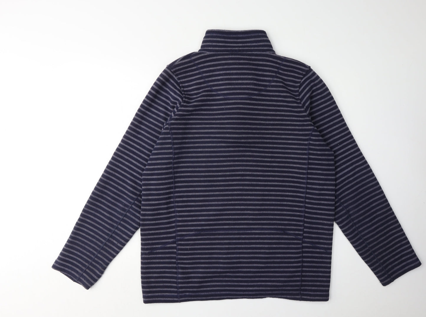 TOG TWENTY FOUR Men's Blue Striped Pullover Sweatshirt M