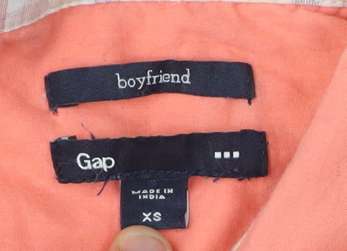 Gap Women's Pink XS Button-Up Shirt, Casual Spring Wear