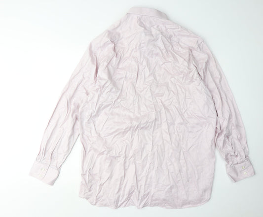 Charles Tyrwhitt Men's Pink Classic Fit Dress Shirt