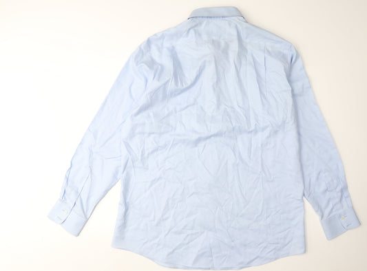 Charles Tyrwhitt Men's Blue Slim Fit Dress Shirt