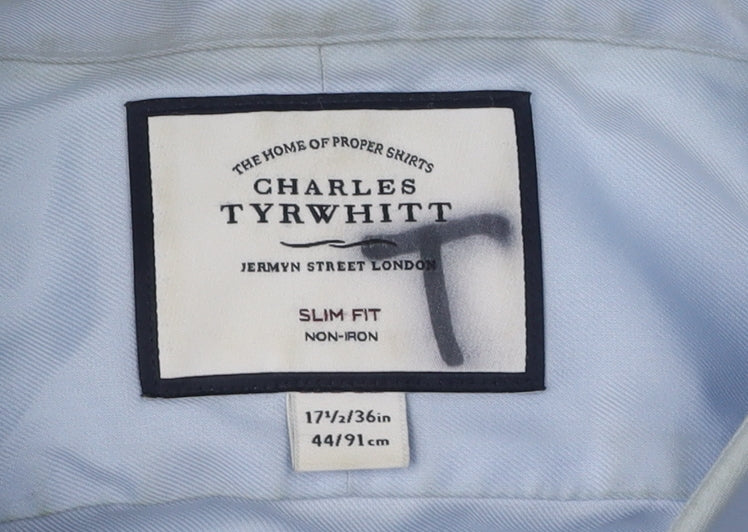 Charles Tyrwhitt Men's Blue Slim Fit Dress Shirt