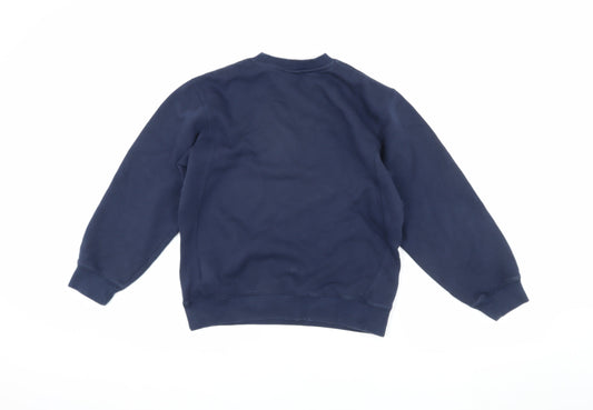 Nike Boys' Navy Logo Sweatshirt M Pullover Casual