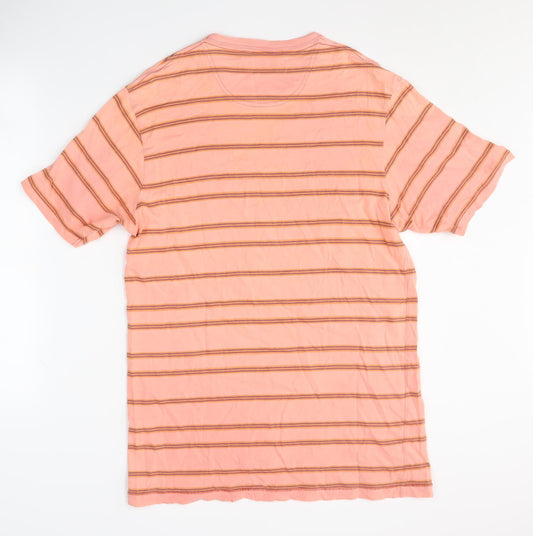 Rocha John Rocha Men's Pink Striped T-Shirt M