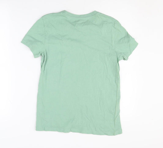 Levi's Unisex Green XS Basic Cotton Tee