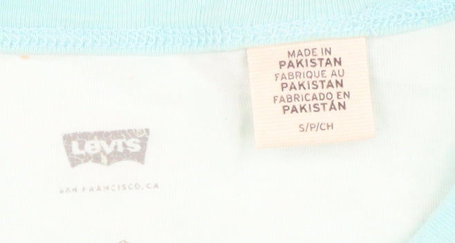 Levi's Women's Blue Ringer T-Shirt - Size S