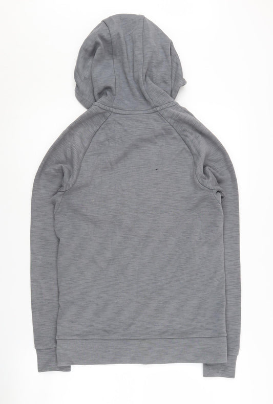 Nike Unisex Grey XS Pullover Hoodie with Logo