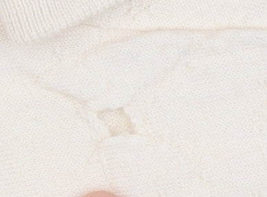 Hugo Boss Women’s Ivory Roll Neck Wool Jumper L