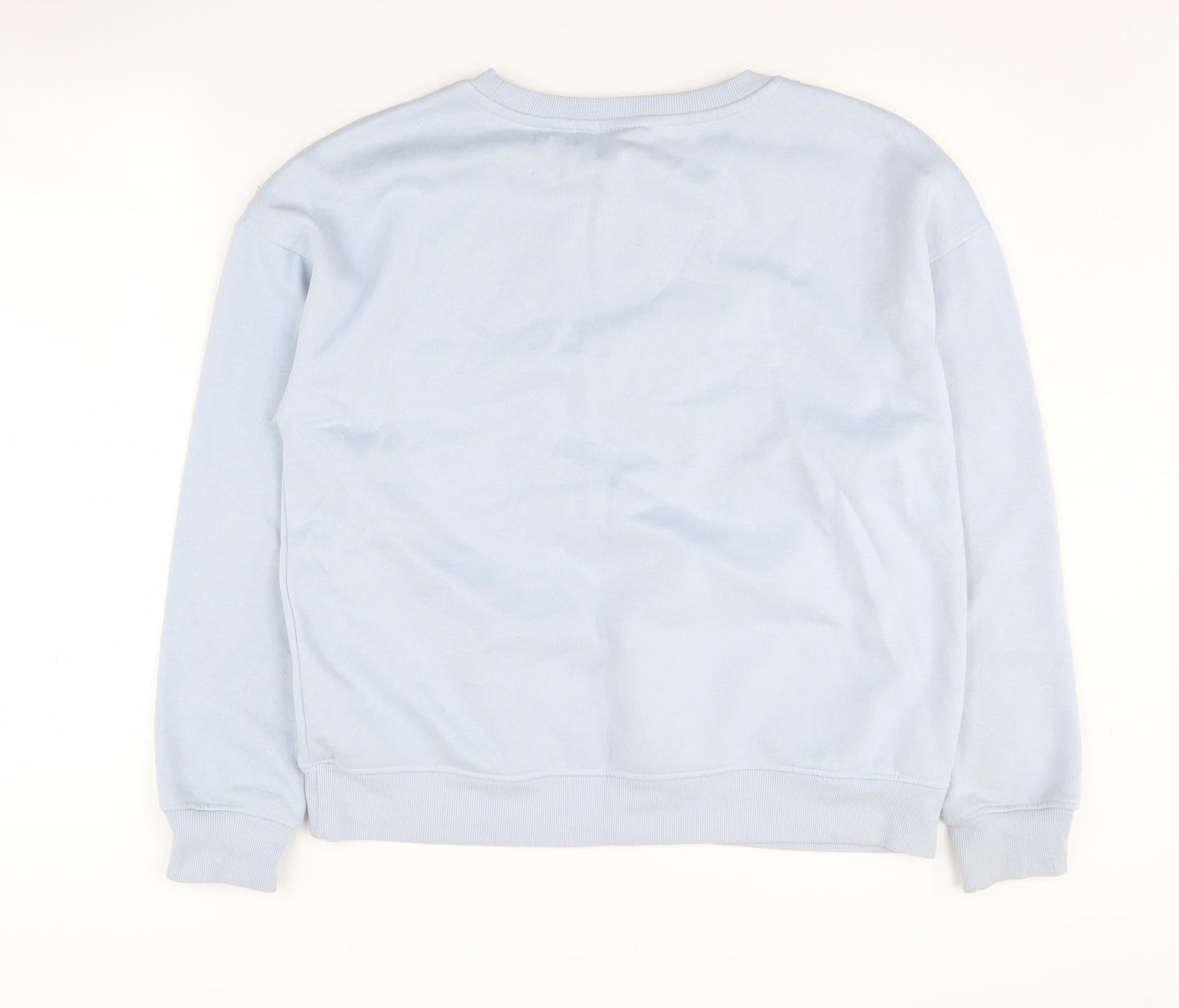 Disney Women’s Blue Pullover Sweatshirt, Stitch, Size 6