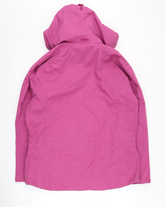 Trespass Women's Pink Waterproof Rain Jacket M