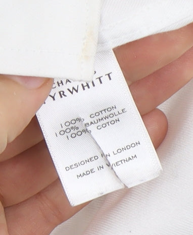 Charles Tyrwhitt Men’s White Classic Fit Dress Shirt 42 cm