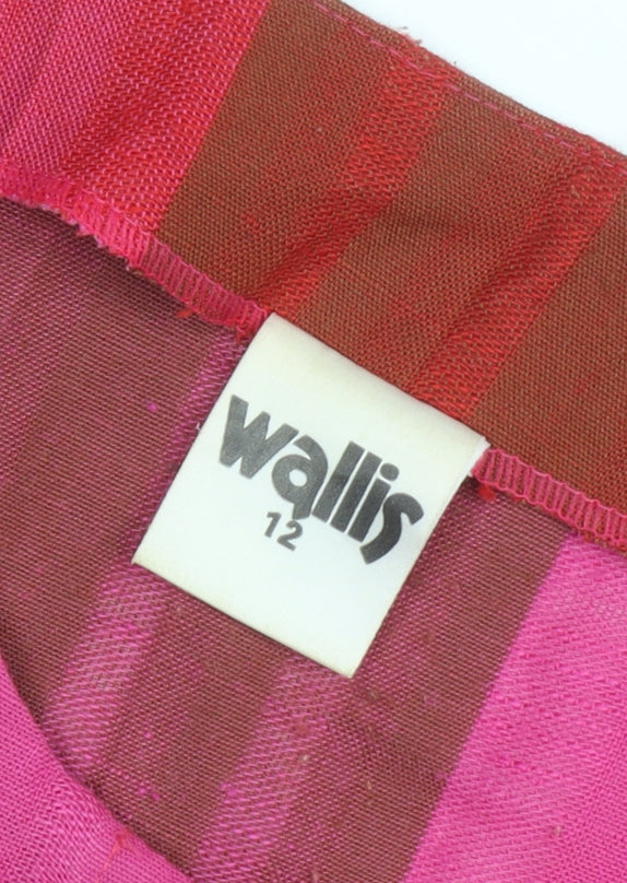 Wallis Women's Multicoloured Striped Jacket Size 12
