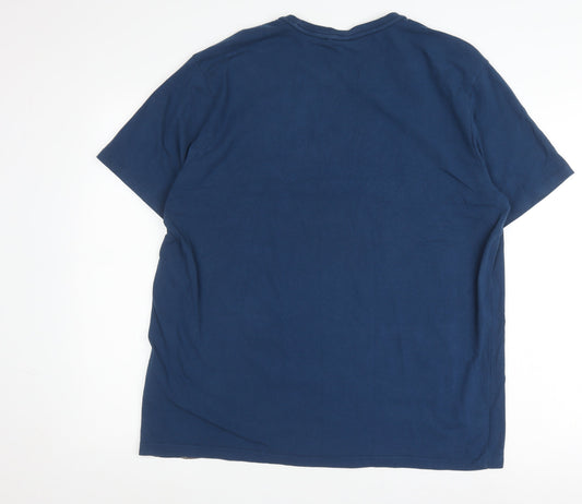 Everlast Men's Blue XXL Crew Neck T-Shirt