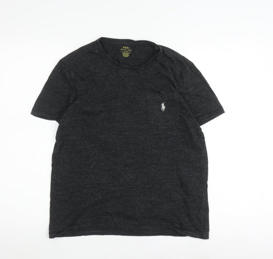 Polo Ralph Lauren Unisex Black Slim Fit T-Shirt M