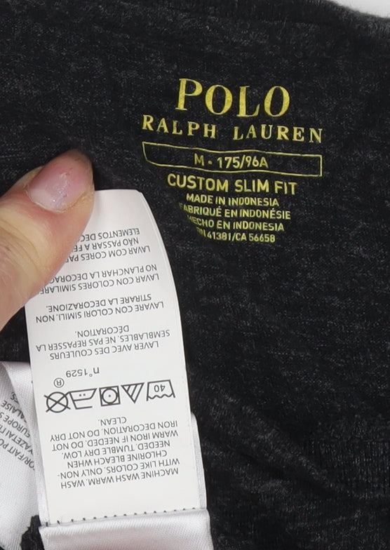 Polo Ralph Lauren Unisex Black Slim Fit T-Shirt M
