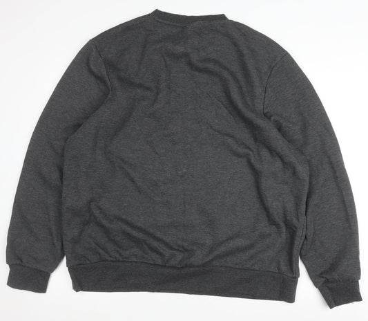 Slazenger Men's Grey XL Pullover Sweatshirt