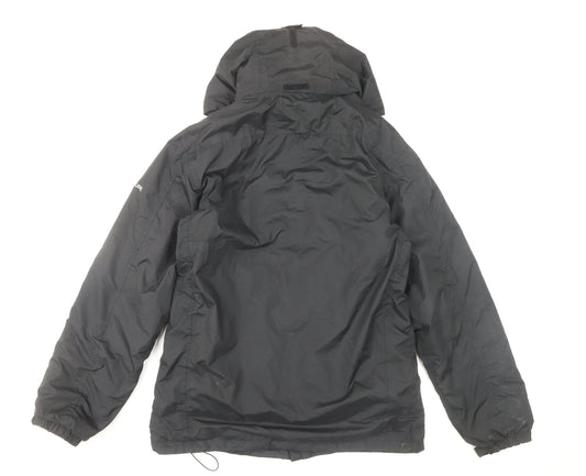 Regatta Men's Black M Puffer Jacket Waterproof Hooded