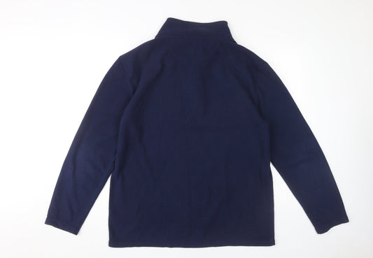 Peter Storm Men's Blue Fleece Pullover Sweatshirt M