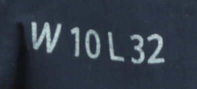 Jack Wills Women's Blue Corduroy Skinny Trousers Size 10