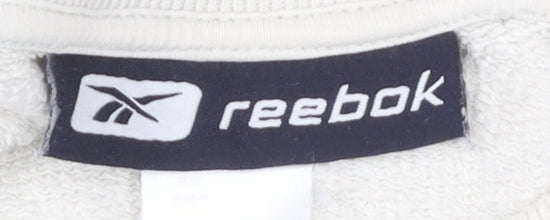 Reebok Men's White 2XL Pullover Sweatshirt