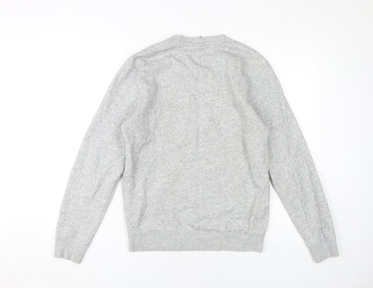 Champion Men's Grey Pullover Sweatshirt, Small