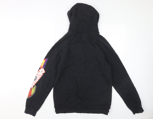 Jordan Men's Black Hoodie, Size S, Pullover with Logo