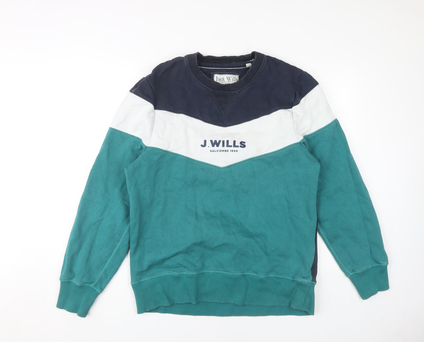Jack Wills Men's Multicoloured Sweatshirt, L, Pullover
