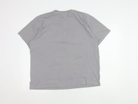 Atlas for Men Grey XL Animal Graphic T-Shirt