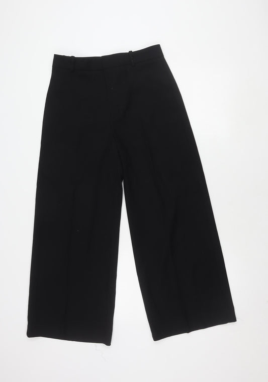 MNG Women's Black Straight Trousers, Size 10