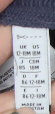 Adidas Unisex Blue Shorts 12-18 Months