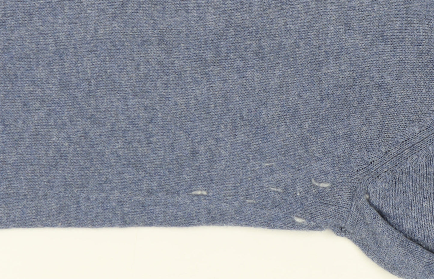 Fred Perry Women's Blue V-Neck Pullover Jumper