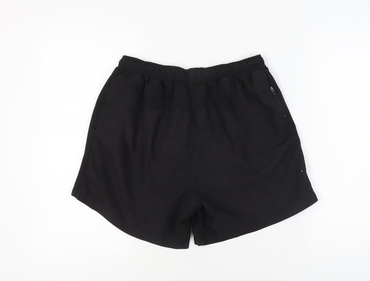 Admiral Men's Black Athletic Shorts L