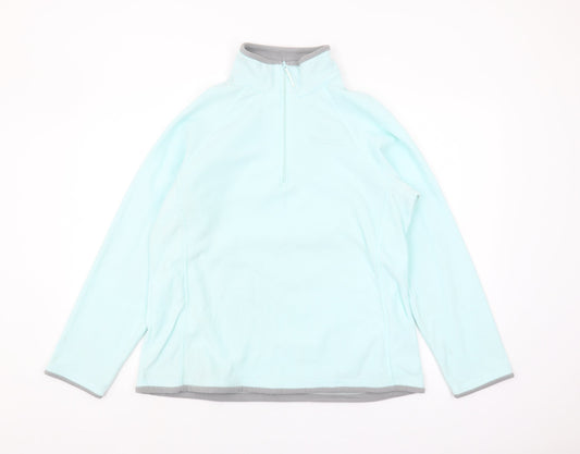 Mountain Warehouse Women’s Blue Fleece Sweatshirt Size 16