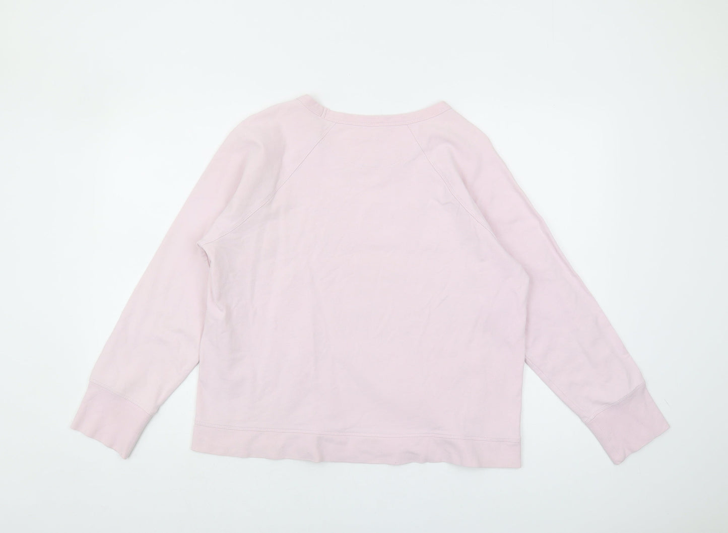 DKNY Women’s Pink Pullover Sweatshirt L
