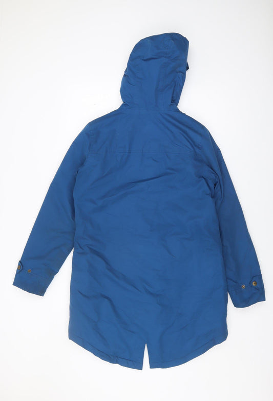 Trespass Women's Blue Parka S Regular Fit Hooded