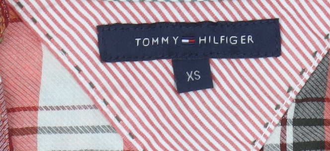 Tommy Hilfiger Women's Multicoloured Plaid Blouse XS