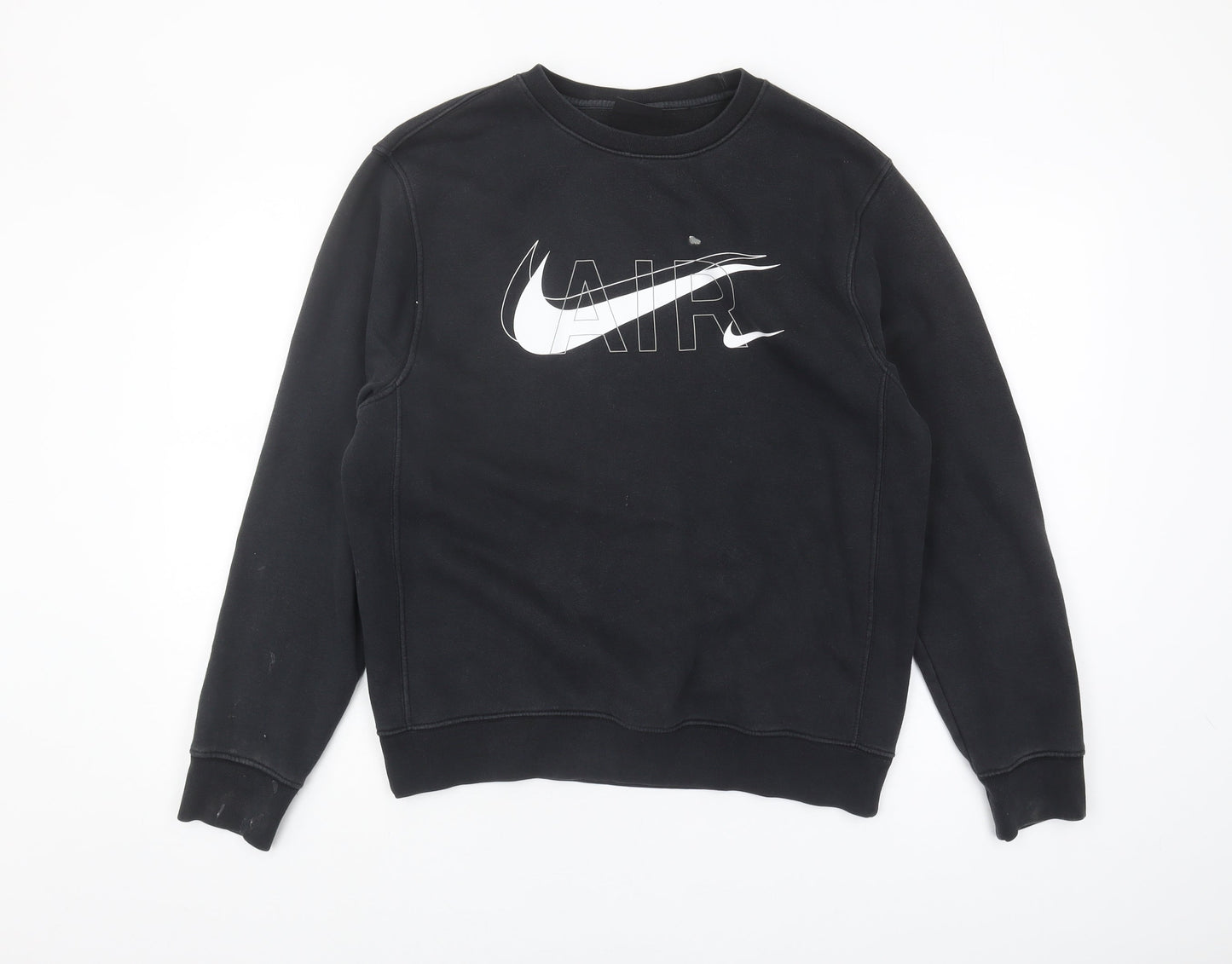 Nike Men's Black Crew Neck Sweatshirt S